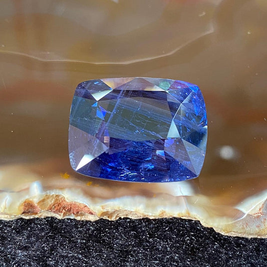 Very Rare and Large Unheated Natural Color Changing Sapphire 53.57ct 23.18 by 18.94 by 11.69mm With GRS and NGI Certificates