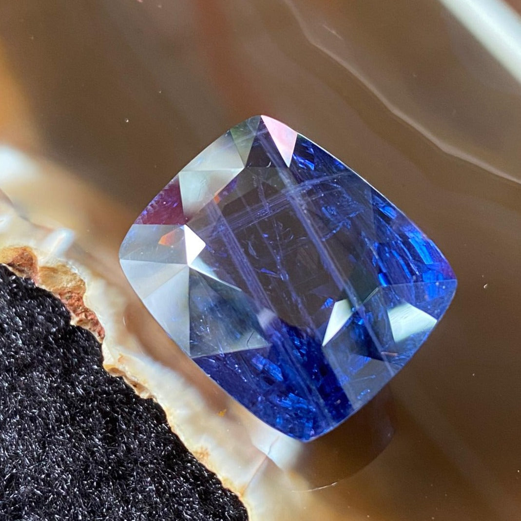 Very Rare and Large Unheated Natural Color Changing Sapphire 53.57ct 23.18 by 18.94 by 11.69mm With GRS and NGI Certificates