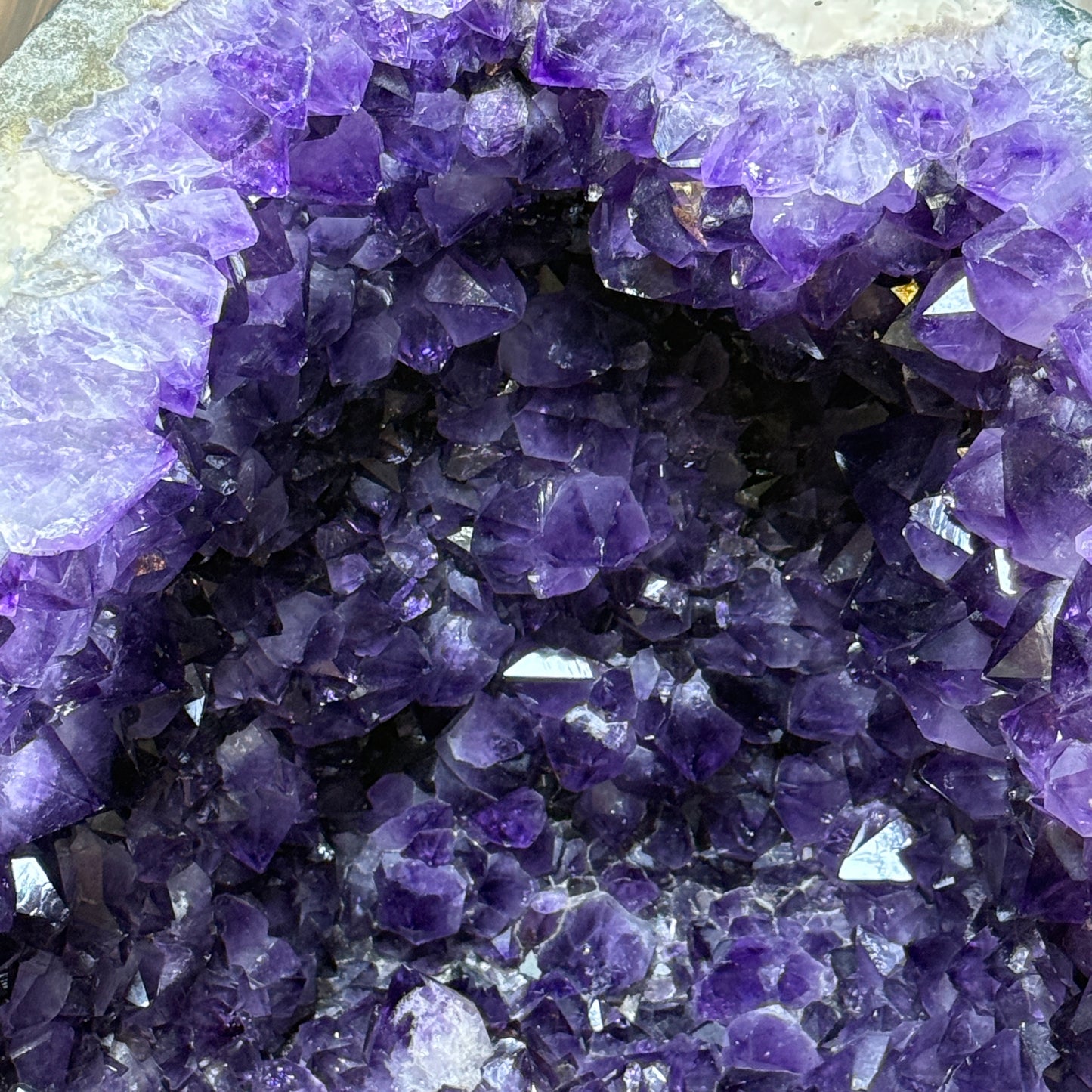 Natural Brazil Deep Purple Amethyst Coffee Table 650.0 by 410.0 by 480.0mm