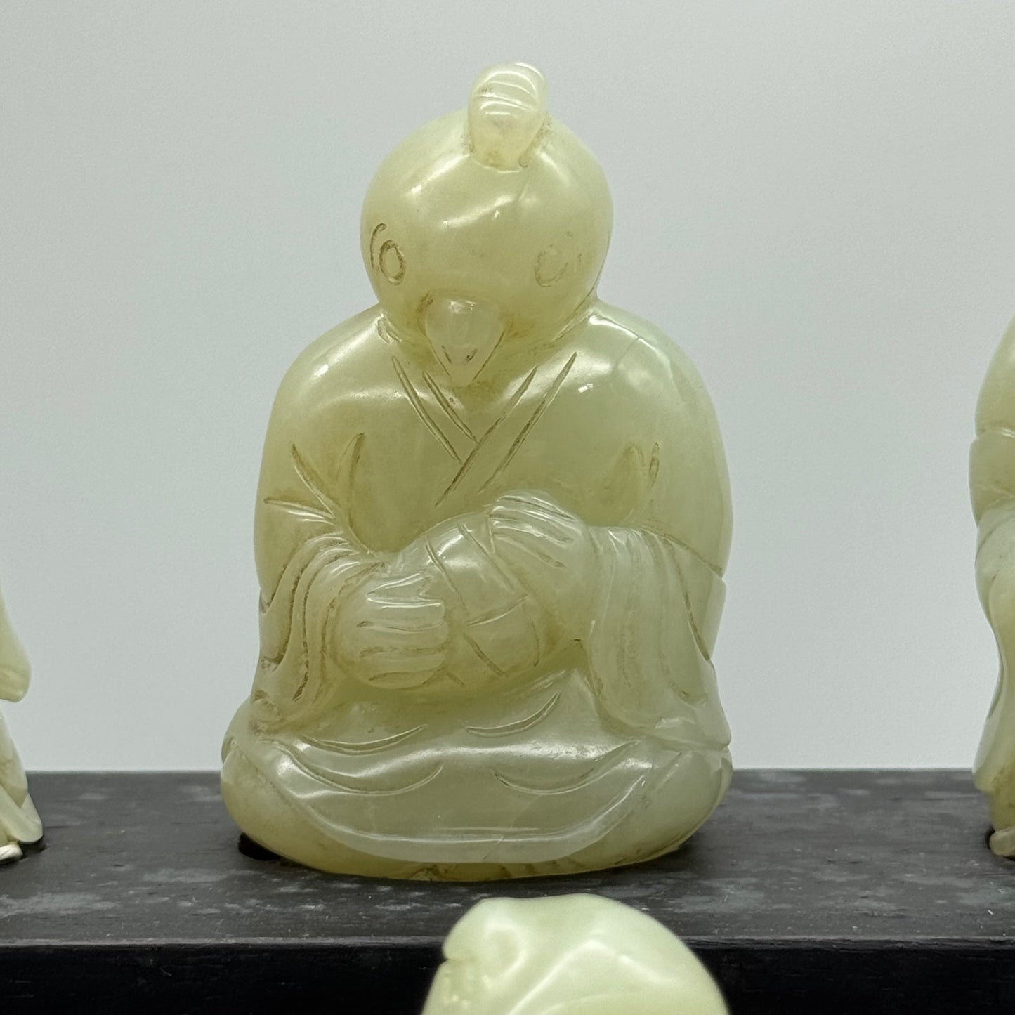 Rare Antique Natural Nephrite 12 Zodiac each about 164.5g H69.6 by L47.6 by B36.4mm Total 5,475g H26.4 by L33.5 by B26.0mm