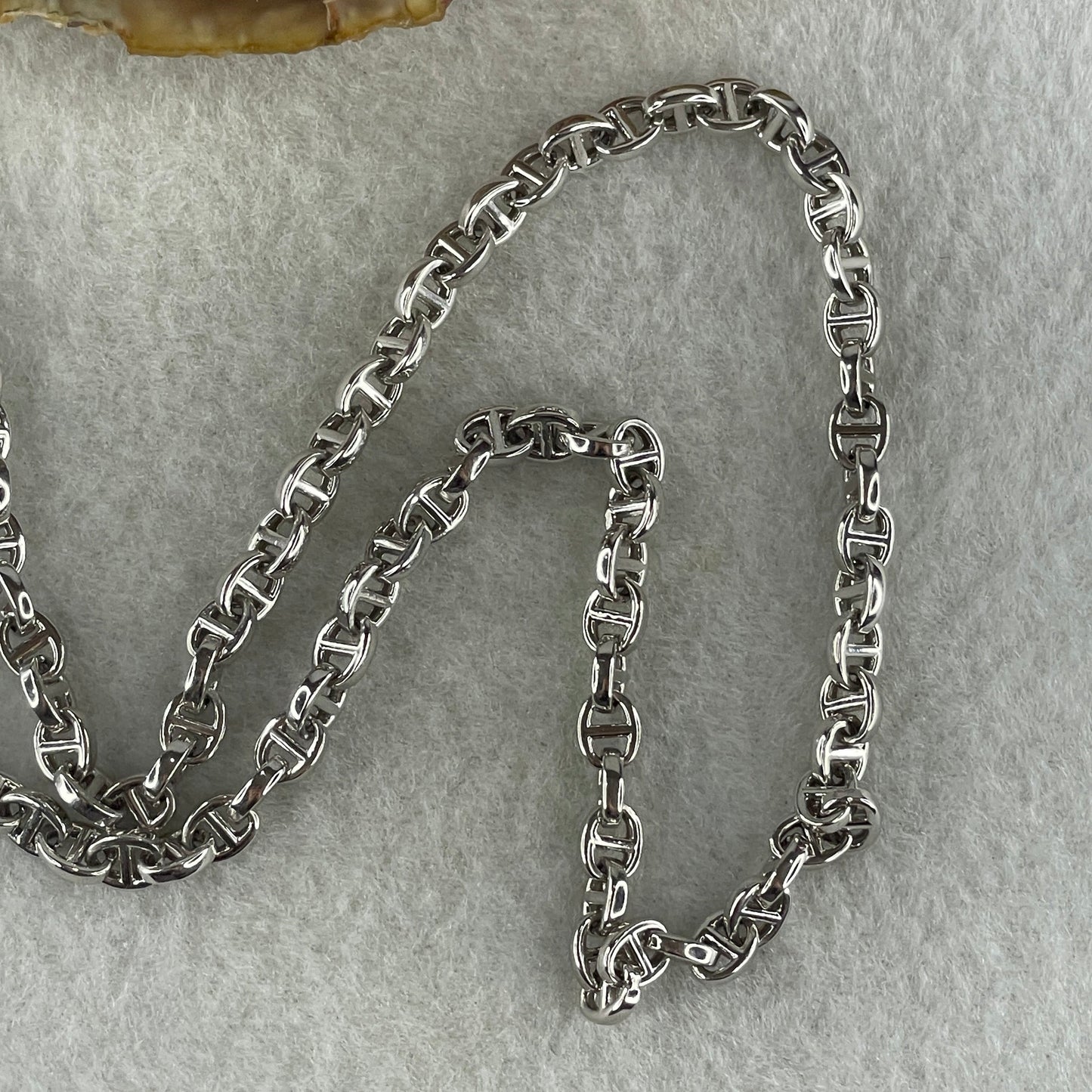 Platinum PT950 Mariner Chain Necklace 33.04g 59cm 4.0mm