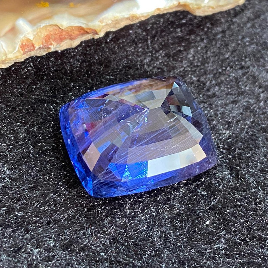 Very Rare and Large Unheated Natural Color Changing Sapphire 53.57ct 23.18 by 18.94 by 11.69mm With GRS and NGI Certificates