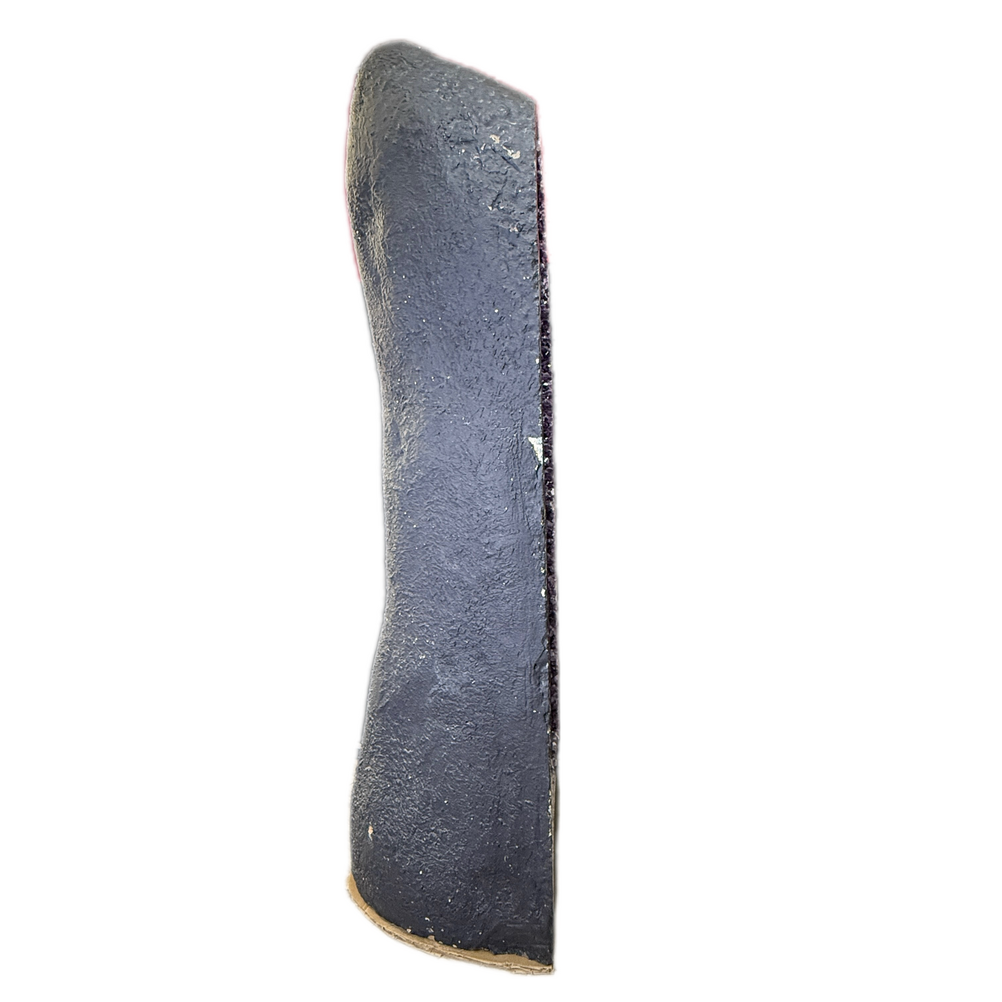 Very Good Intense Deep Purple Natural Uruguay Amethyst Cave with 24K Gold Patches 345.0 by 330.0 by 1.120,0mm