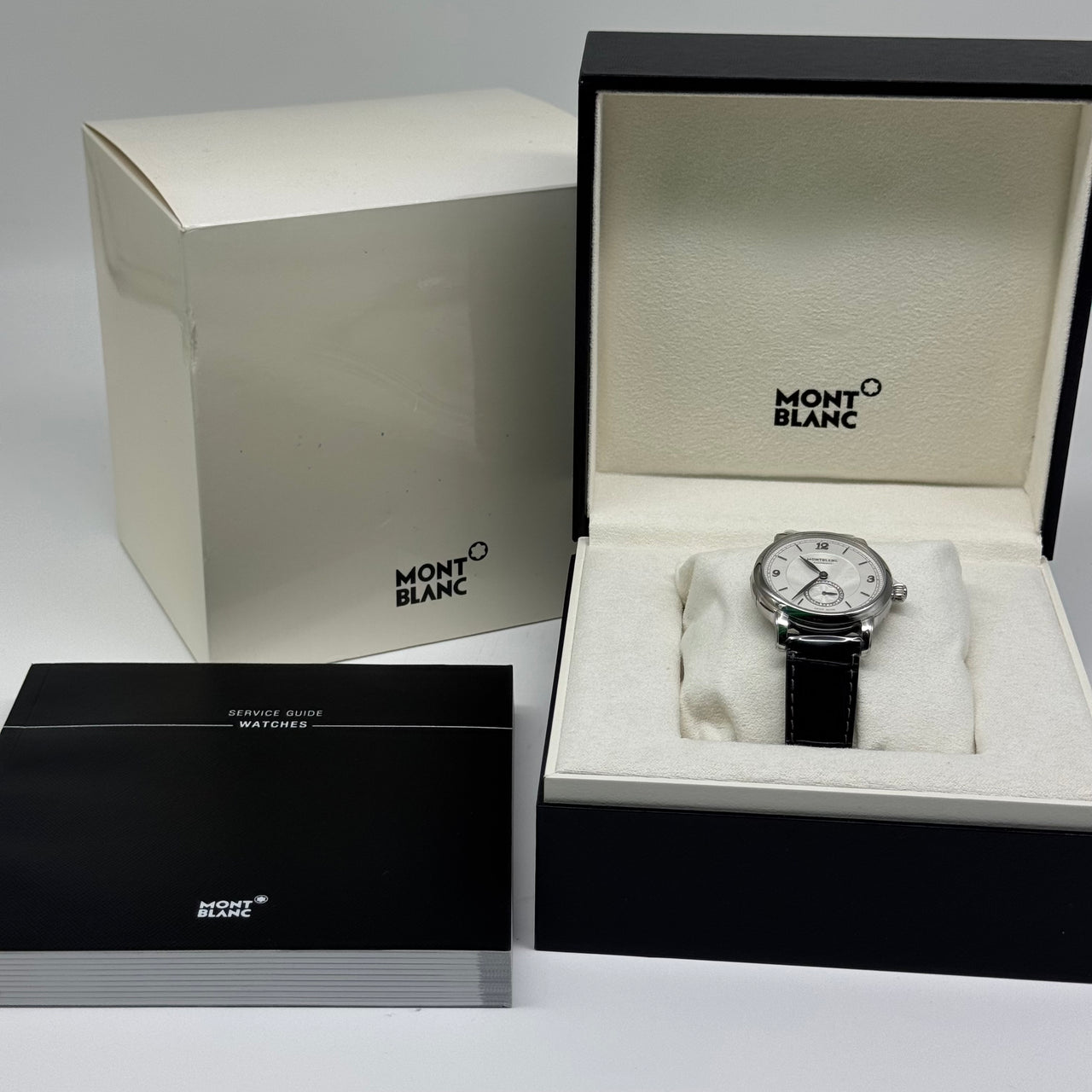 Mont Blanc  Montblanc Star Legacy Small Second (32 mm) Watch 118534 Brand New Apr 2021 in Alligator Strap