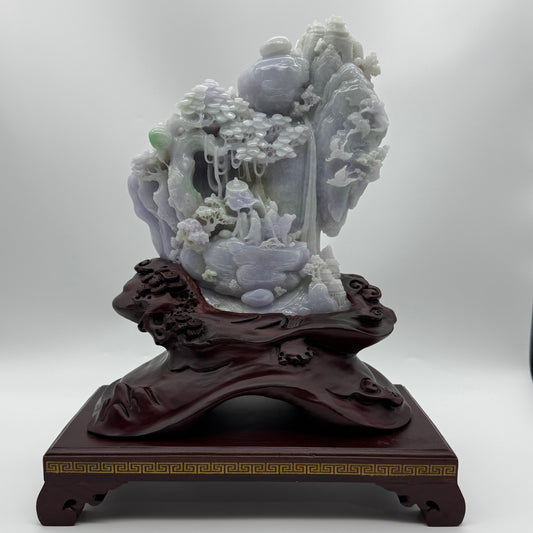 Type A Lavender & Apple Green Shan Shui with General & Official 3340g 220.0 by 180.7 by 70.0mm 5545g 270.0 by 340.0 by 140.0mm