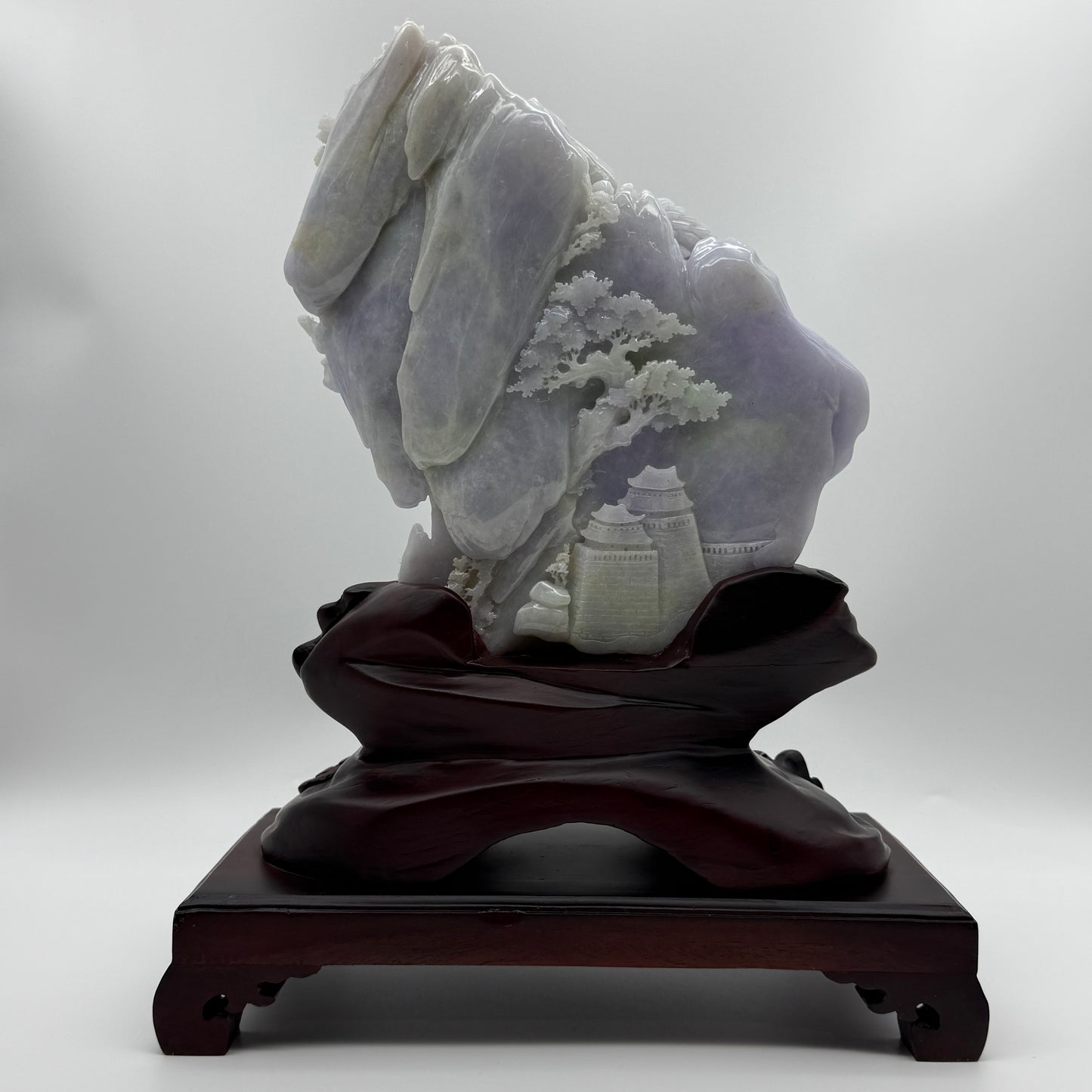 Type A Lavender & Apple Green Shan Shui with General & Official 3340g 220.0 by 180.7 by 70.0mm 5545g 270.0 by 340.0 by 140.0mm
