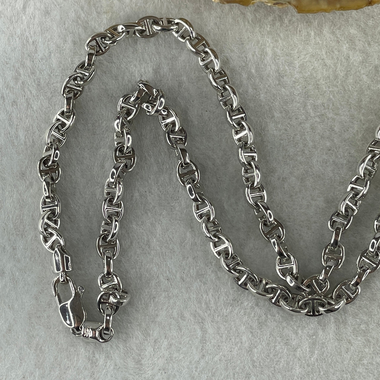 Platinum PT950 Mariner Chain Necklace 33.04g 59cm 4.0mm