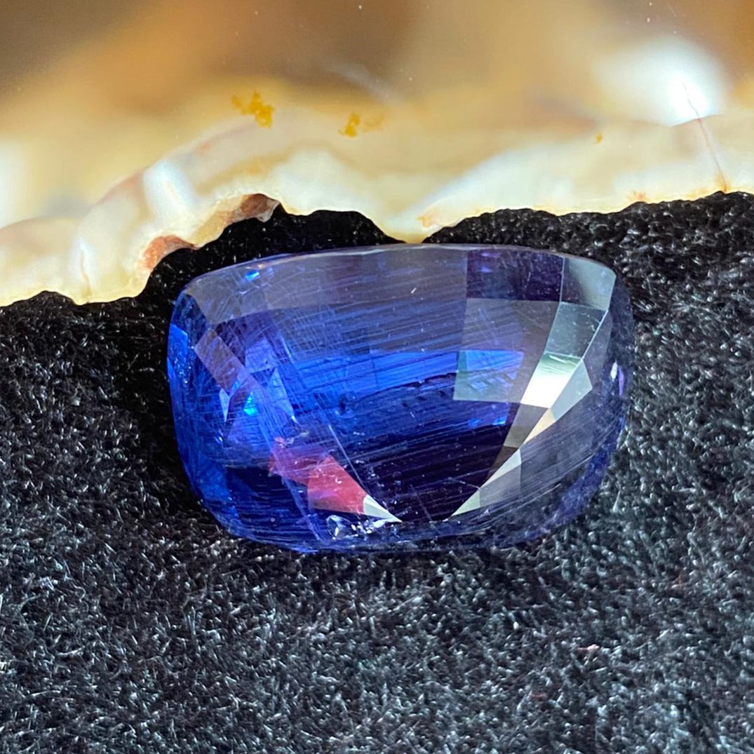 Very Rare and Large Unheated Natural Color Changing Sapphire 53.57ct 23.18 by 18.94 by 11.69mm With GRS and NGI Certificates